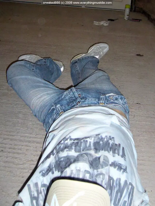 Roughed up